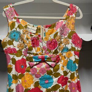 Vintage Deborah Newall London Spring Evening Dress Size M